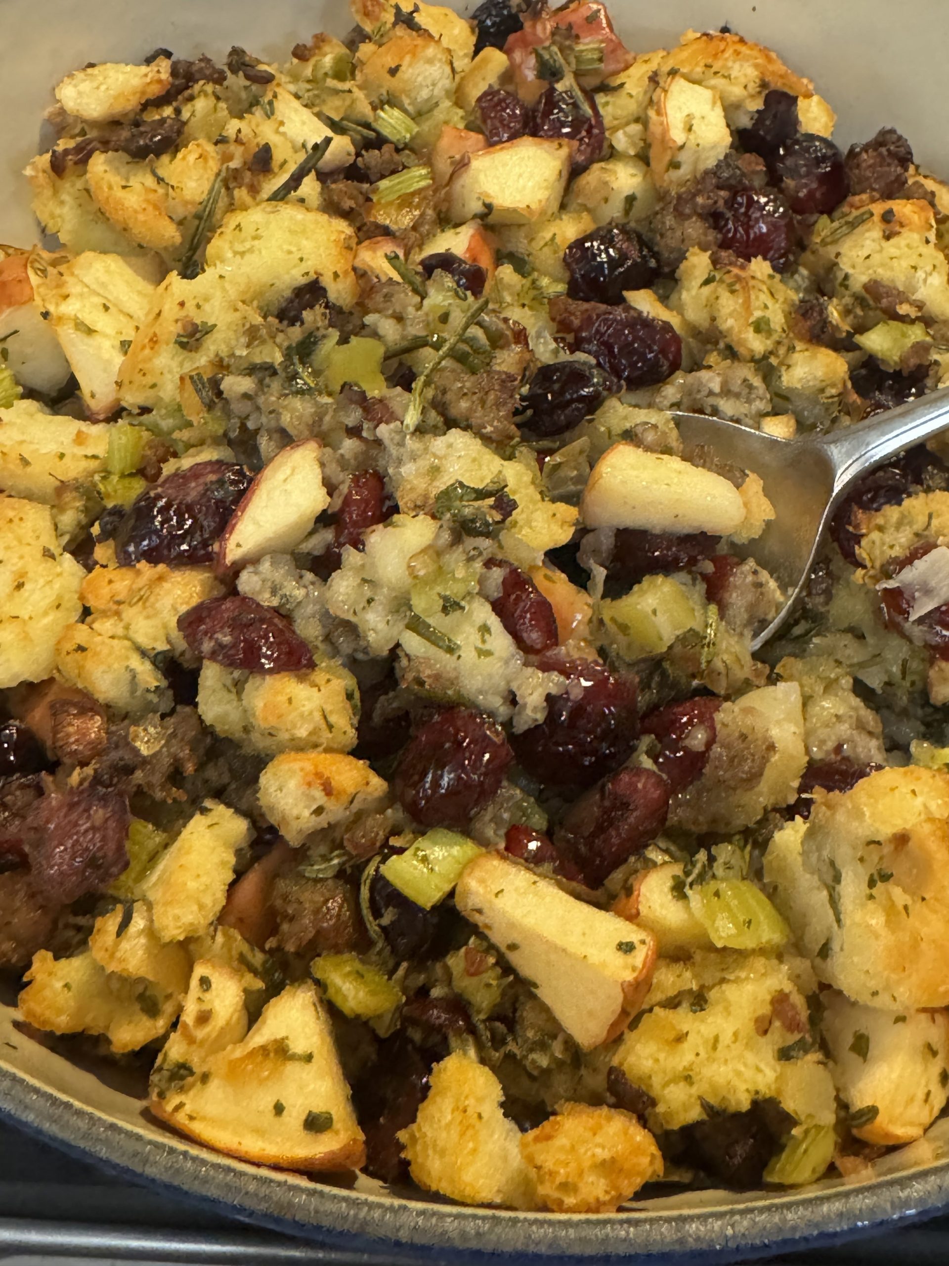 Sausage, Apple and Cranberry Stuffing