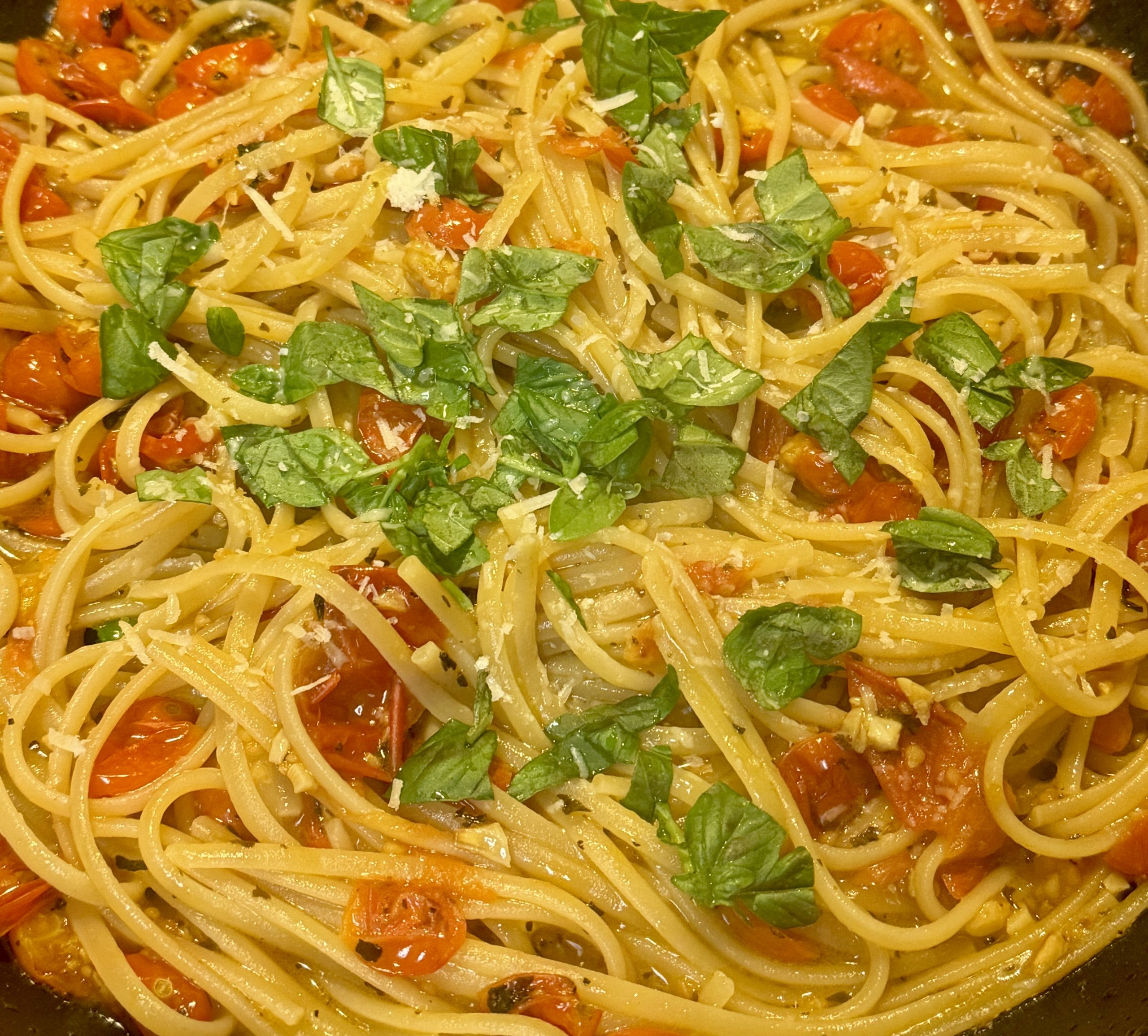 Pasta with Cherry Tomatoes